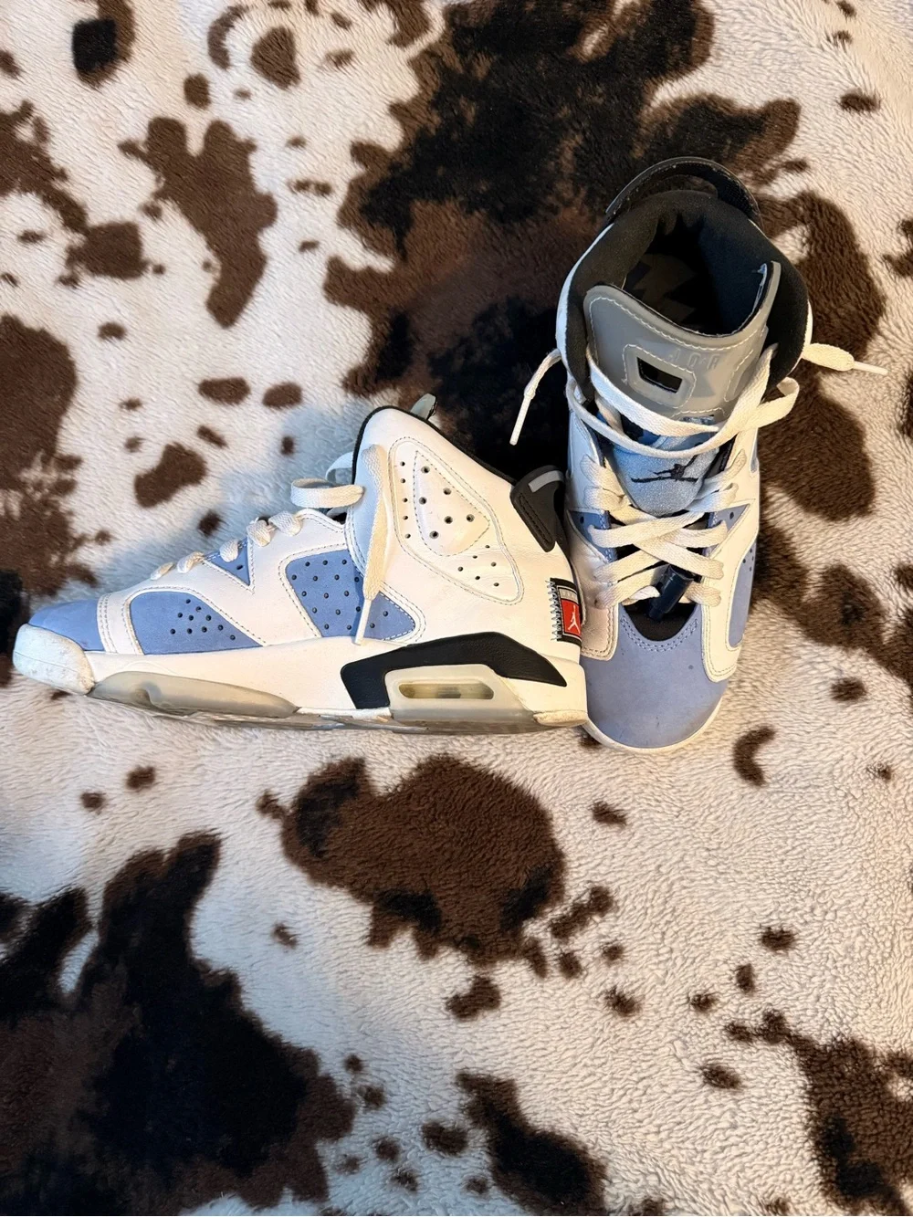 Jordan Kids Sneakers in Light Blue and White
